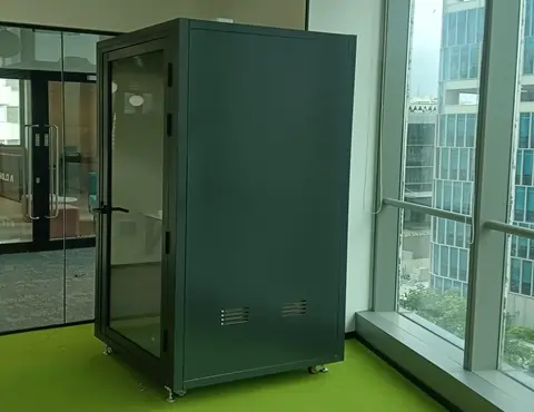 acoustic telephone booth in Delhi